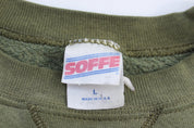 90's USMC Green Sweatshirt - ThriftedThreads.com