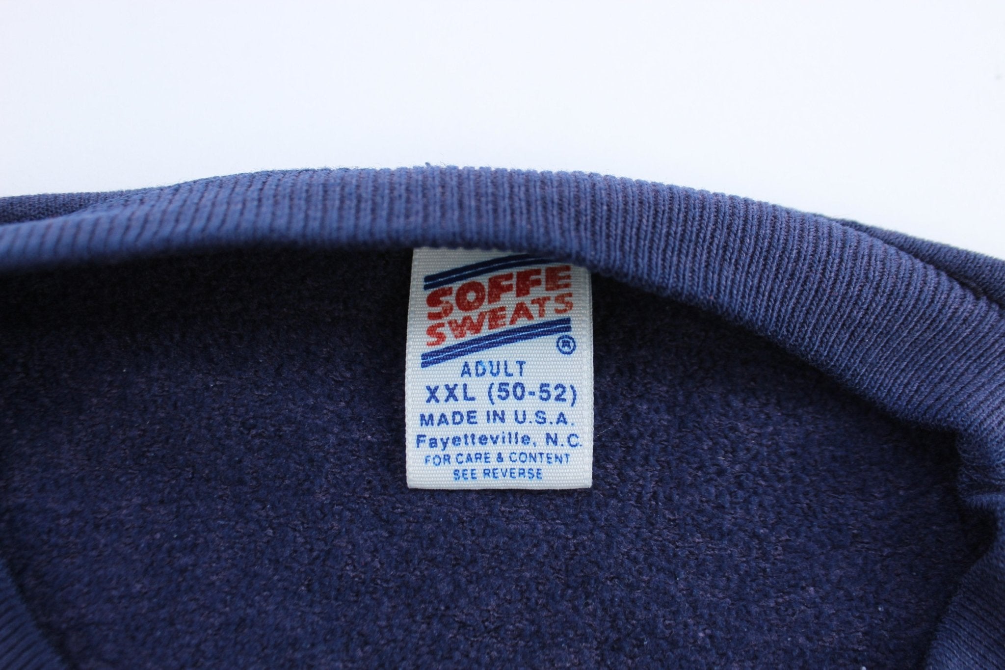 90's Virginia Tech University Blue Sweatshirt - ThriftedThreads.com