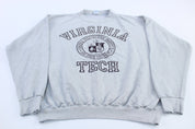 90's Virginia Tech University Grey Sweatshirt - ThriftedThreads.com