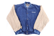 90's Volvo Turning Point Varsity Bomber Jacket - Jackets - Thrifted Threads