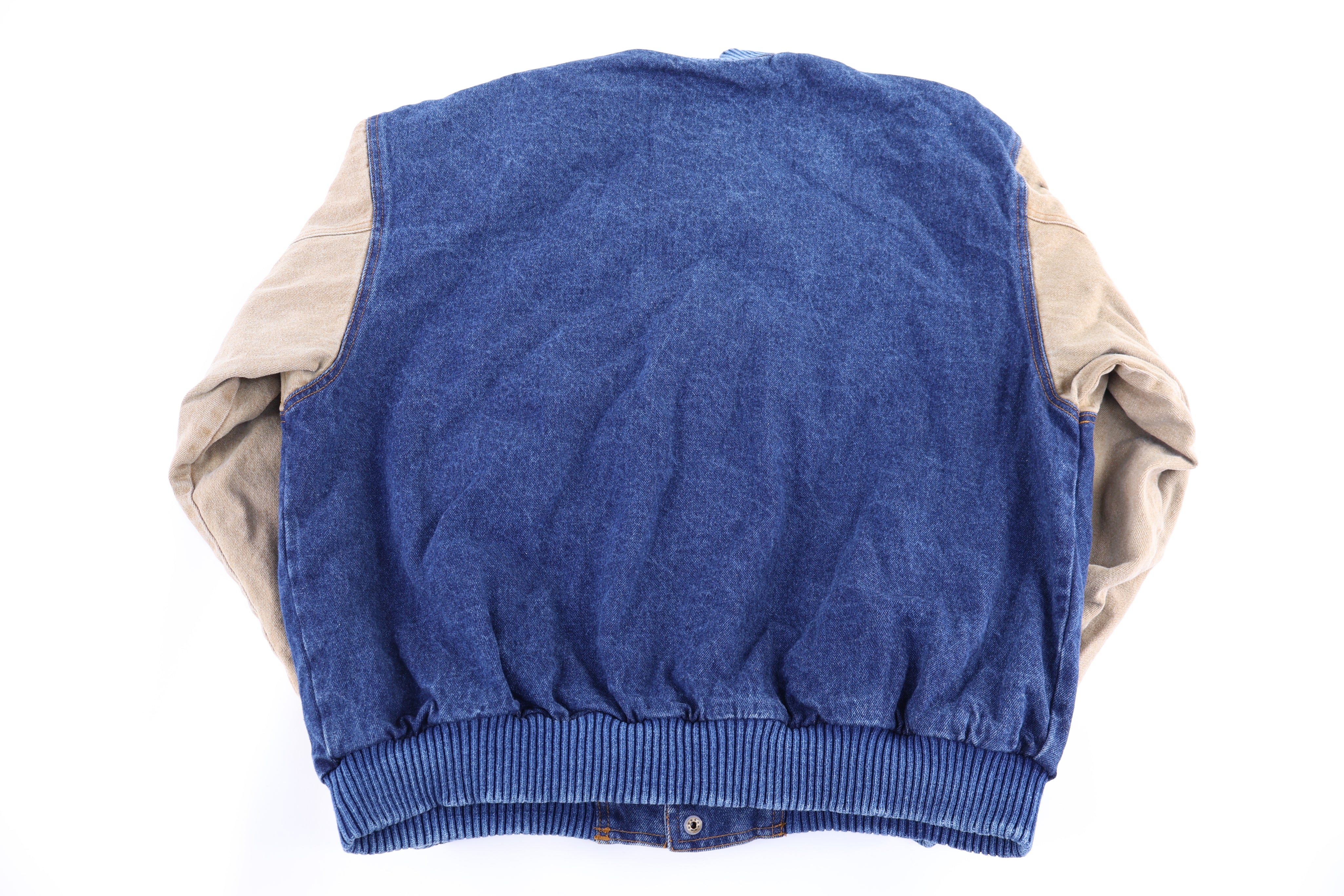 90's Volvo Turning Point Varsity Bomber Jacket - Jackets - Thrifted Threads