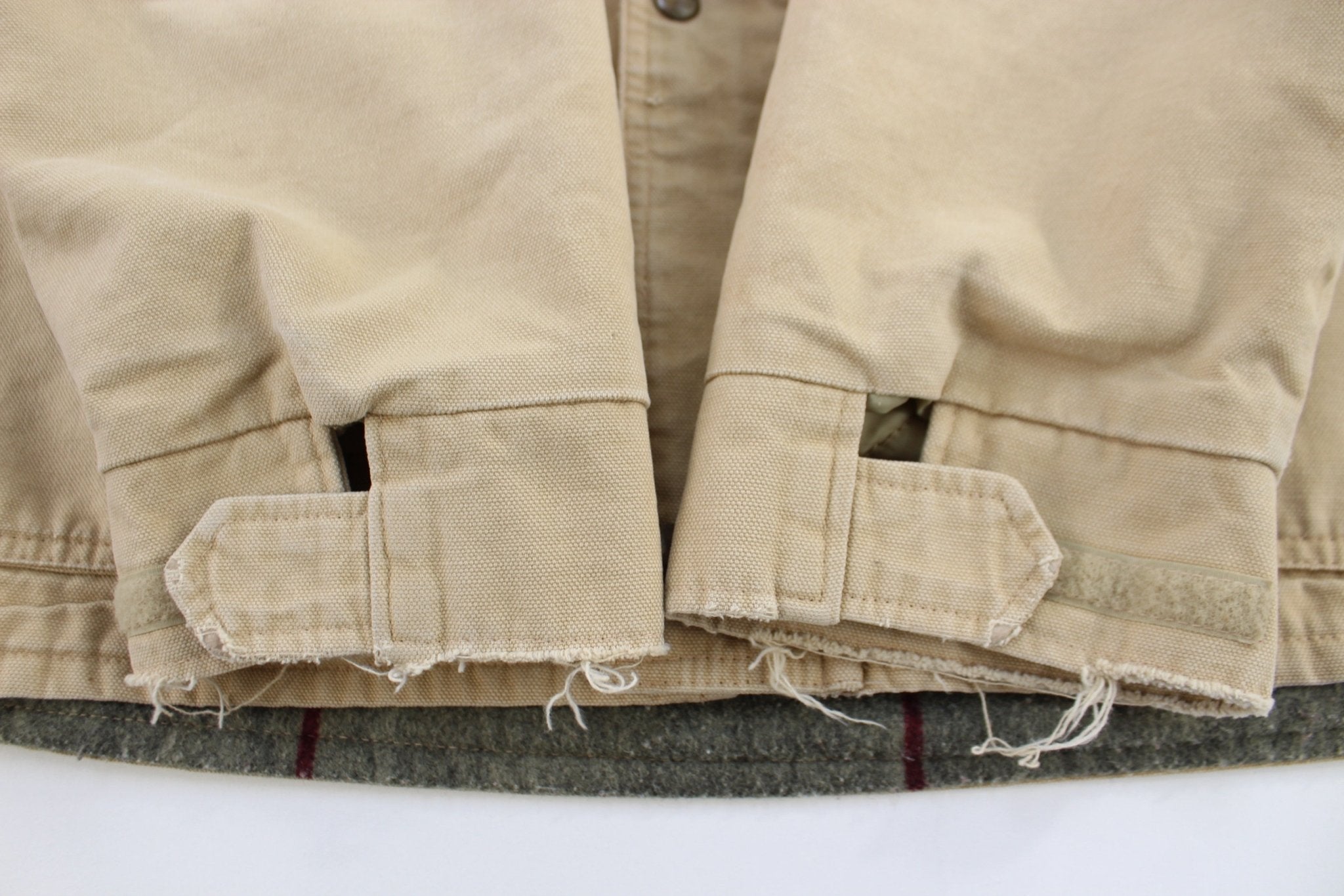 90's Wall's Tan Blanket Lined Chore Jacket - Jacket - Thrifted Threads