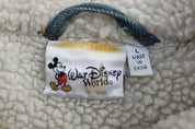 90's Walt Disney World Sherpa Lined Trucker Jacket - ThriftedThreads.com
