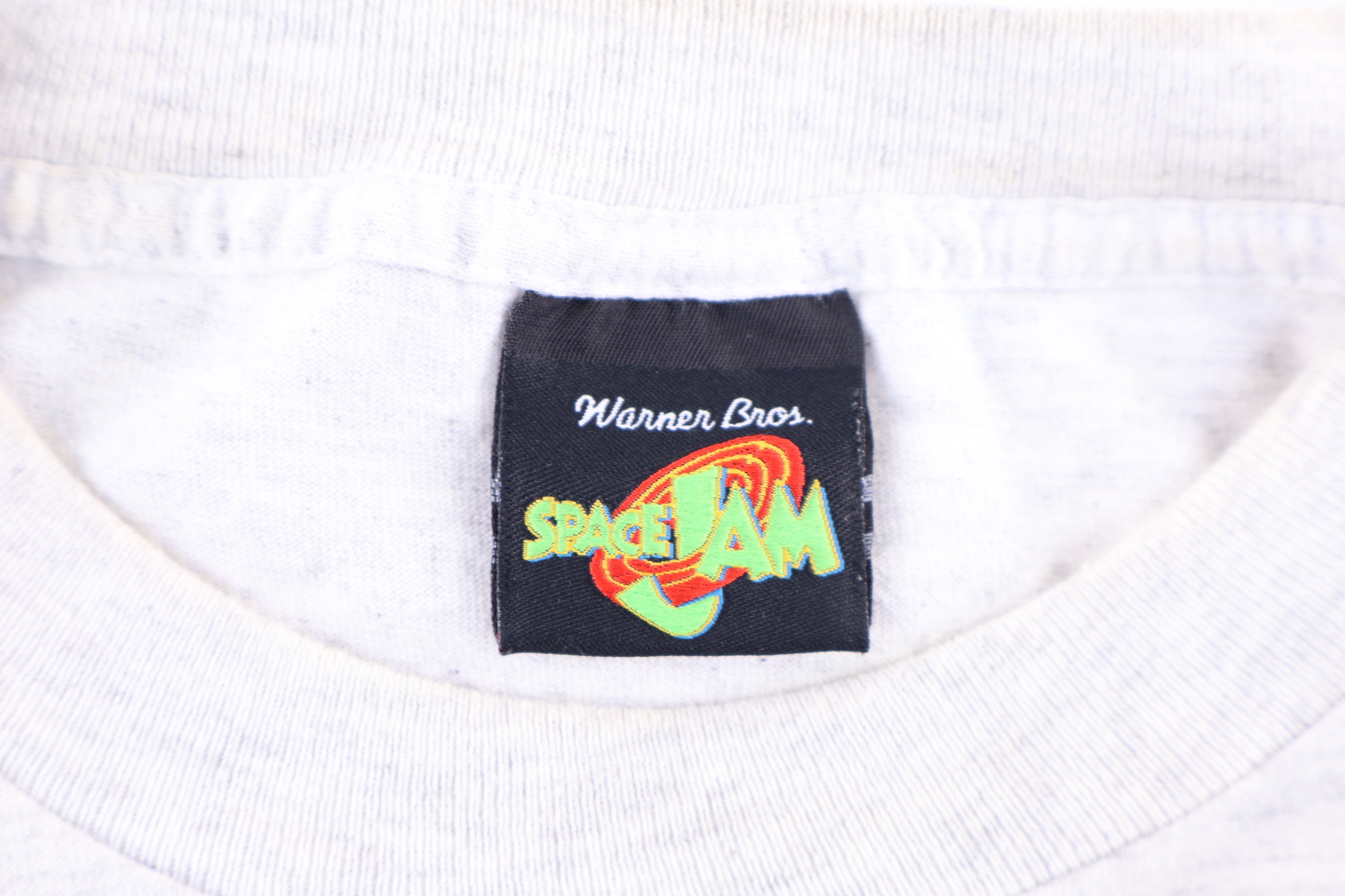 90's Warner Bros Space Jam Jet to The Net LS T-shirt - Shirts & Tops - Thrifted Threads