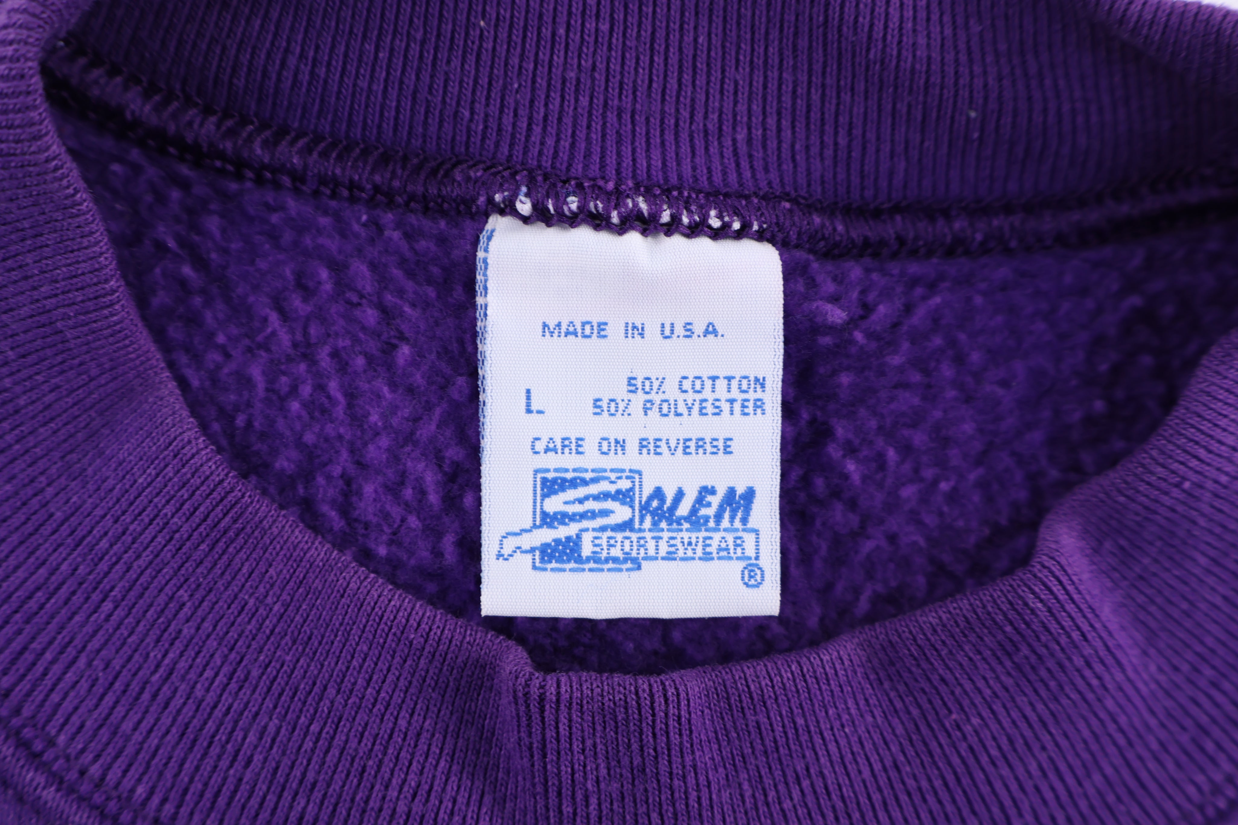 90's Washington Huskies Embroidered Sweatshirt - Sweatshirt - Thrifted Threads