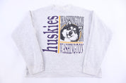 90's Washington Huskies Sweatshirt - Sweatshirt - Thrifted Threads