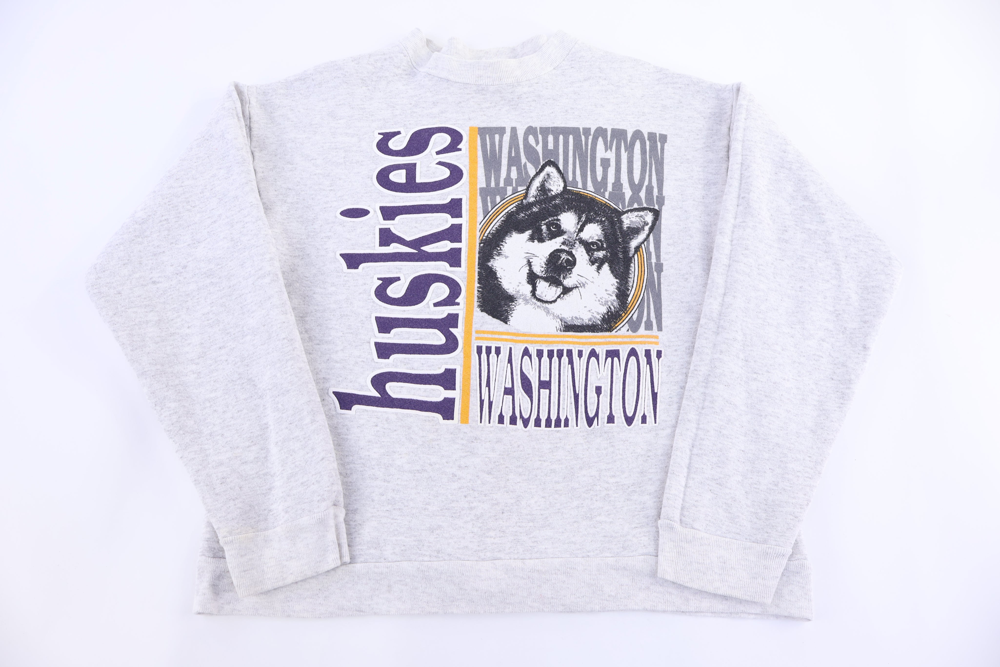90's Washington Huskies Sweatshirt - Sweatshirt - Thrifted Threads