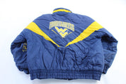 90's West Virginia Mountaineers Embroidered Chalk Line Jacket - Jacket - Thrifted Threads