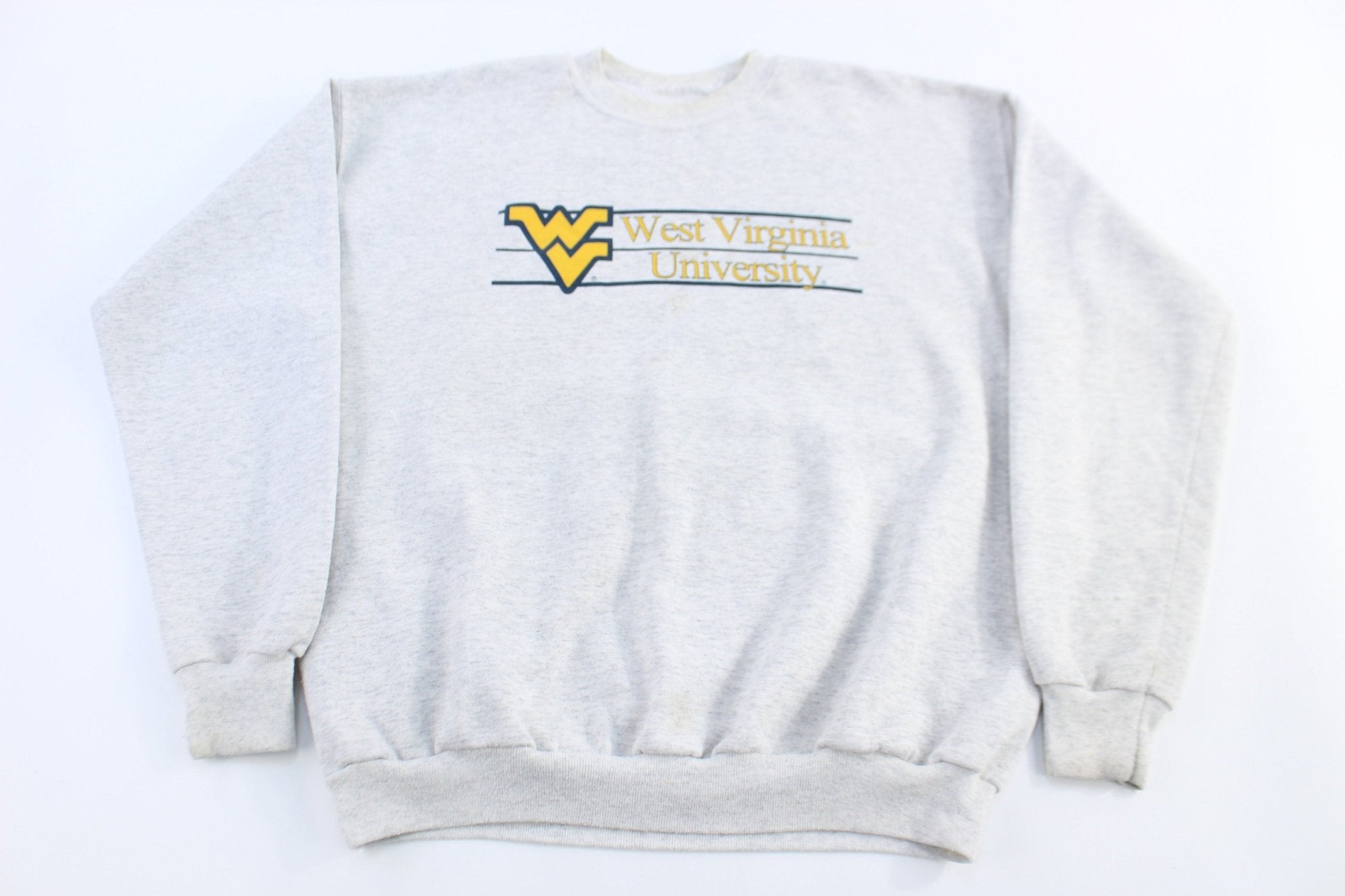90's West Virginia Mountaineers Sweatshirt - Sweatshirt - Thrifted Threads