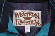 90's Western Frontier Multicolor Full Zip Jacket - Jacket - Thrifted Threads
