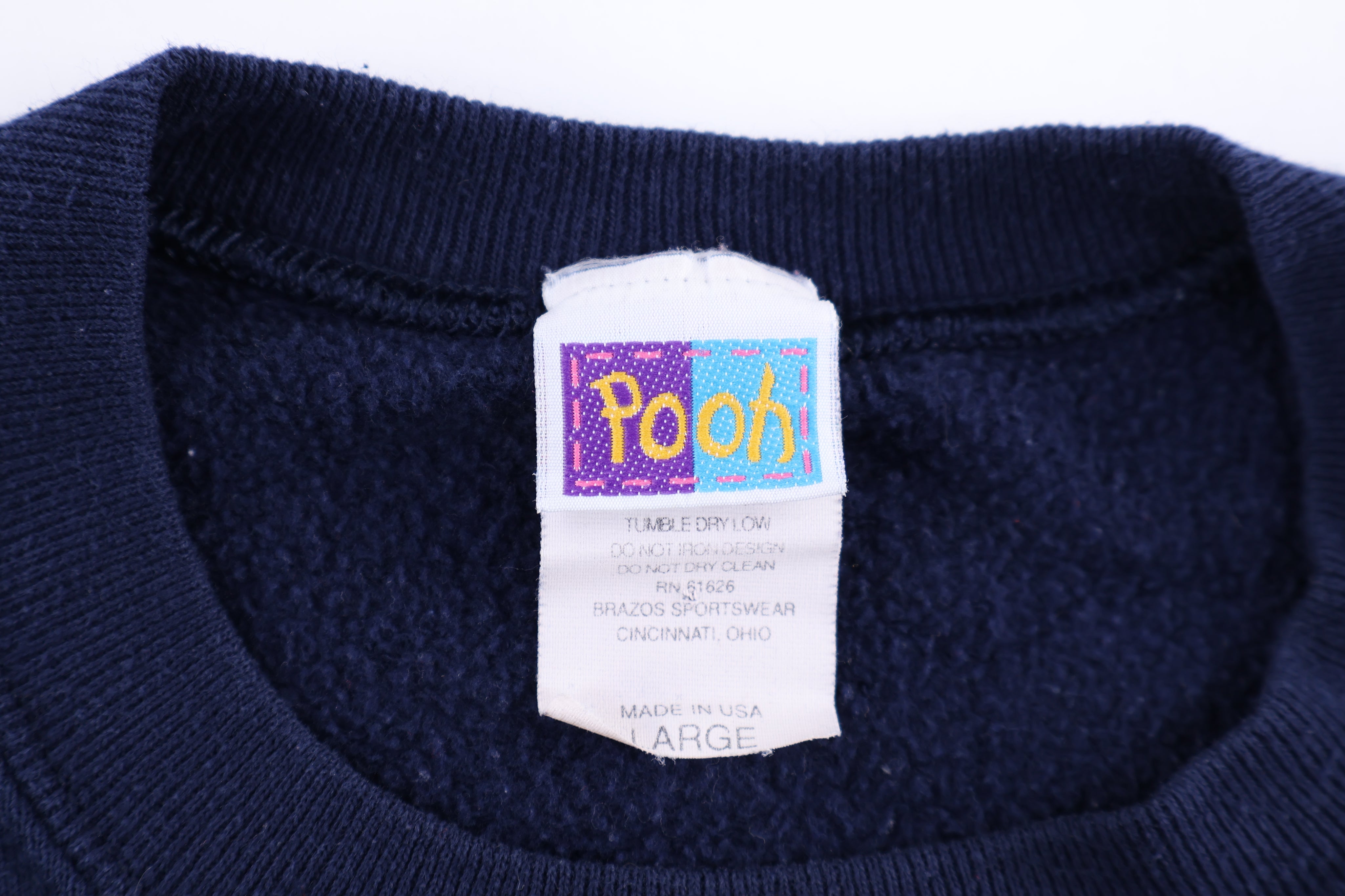 90's Winnie The Pooh Graphic Sweatshirt - Sweatshirt - Thrifted Threads