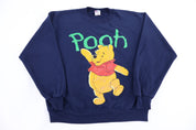 90's Winnie The Pooh Graphic Sweatshirt - Sweatshirt - Thrifted Threads