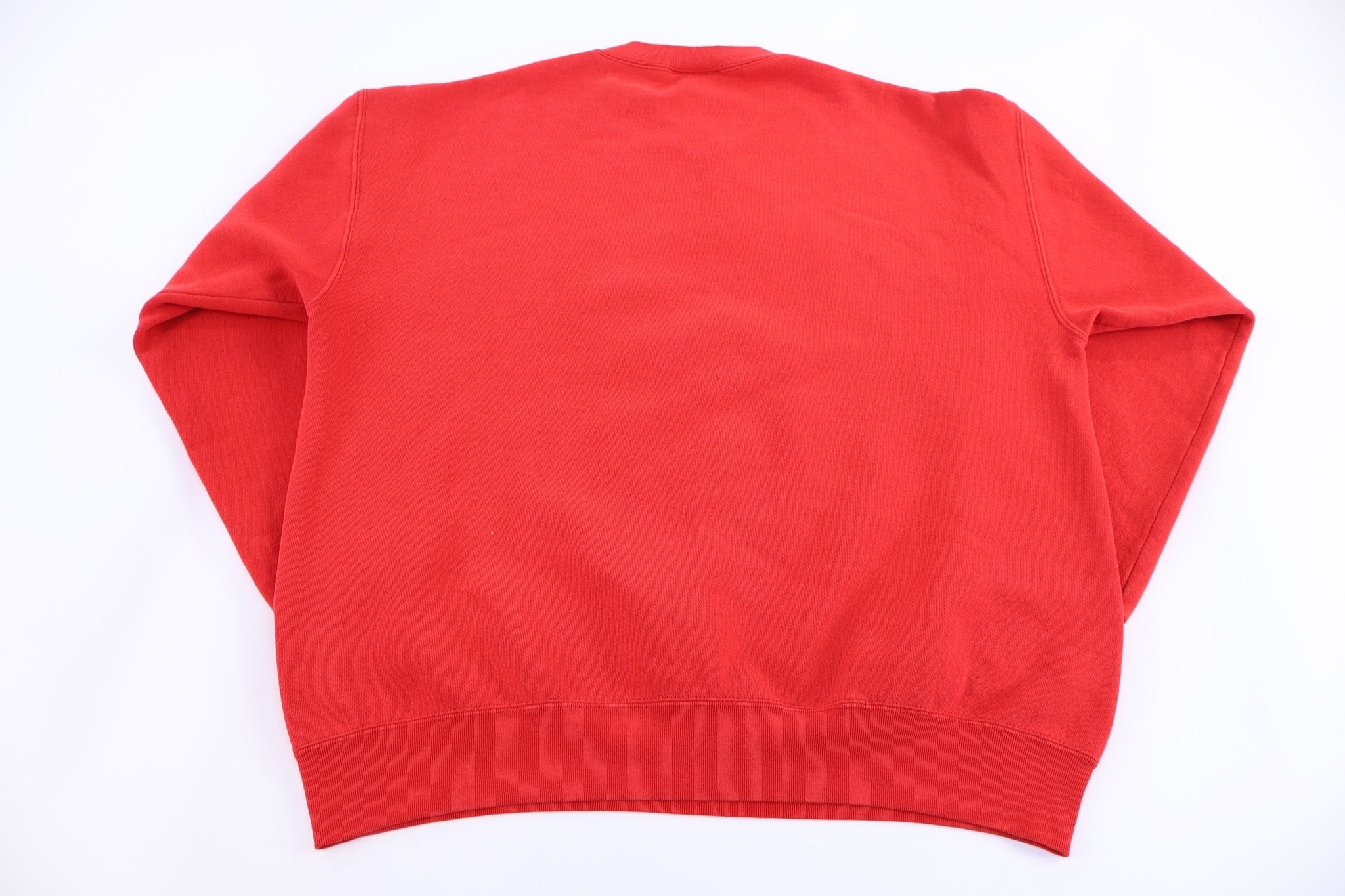 90's Wisconsin Badgers Embrodiered Sweatshirt - Sweatshirt - Thrifted Threads