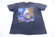 90's With Wings As Eagles Living Epistles T-shirt - Shirts & Tops - Thrifted Threads