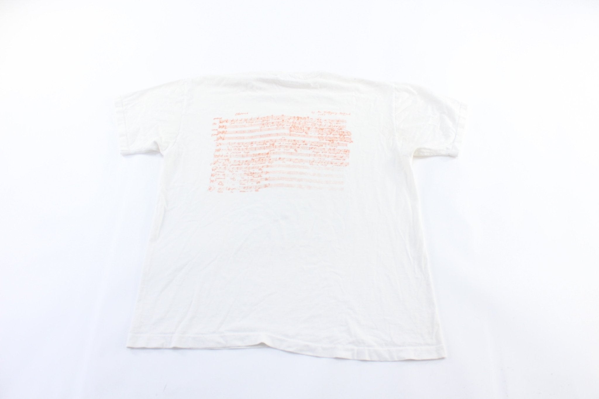 90's Wolfgang Amadeus Mozart 200th Anniversary Graphic T-Shirt - ThriftedThreads.com