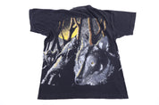 90's Wolves Nature All Over Graphic T-shirt - Shirts & Tops - Thrifted Threads