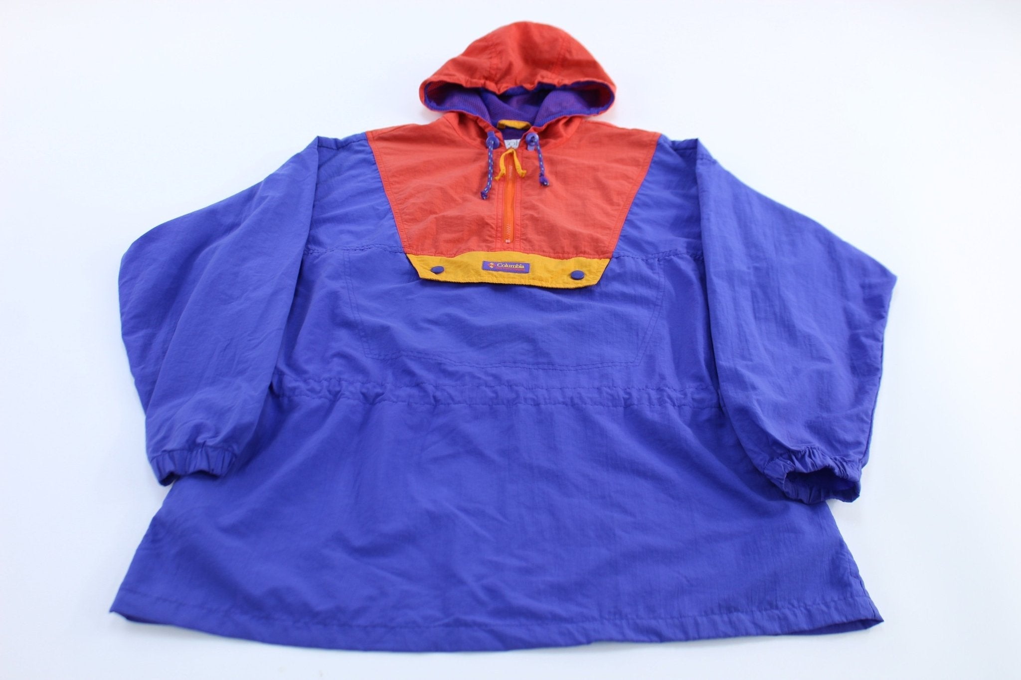 90’s Women's Columbia Sportswear Colorblock Anorak Windbreaker - Jackets - Thrifted Threads