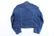 90’s Women's Tommy Hilfiger Dark Wash Denim Jacket - Jacket - Thrifted Threads