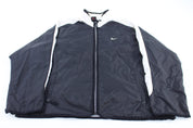 90’s Women's Vintage Nike Embroidered Logo Black & White Jacket - Jacket - Thrifted Threads