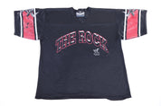 90's WWF The Rock Jersey - Jerseys/Tanks - Thrifted Threads