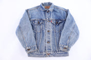90’s Youth Levi's Medium Wash Denim Jacket - Jacket - Thrifted Threads