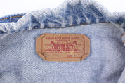90’s Youth Levi's Medium Wash Denim Jacket - Jacket - Thrifted Threads