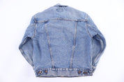 90’s Youth Levi's Medium Wash Denim Jacket - Jacket - Thrifted Threads