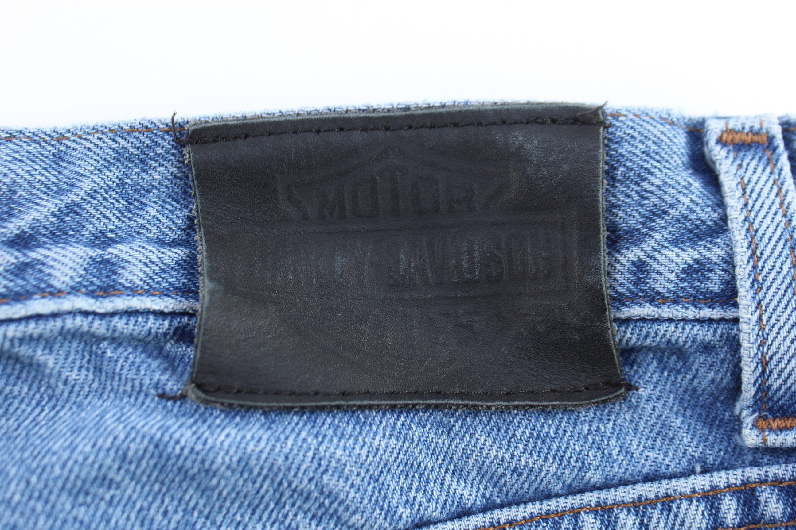 Harley Davidson Motorcycles Medium Wash Denim Jeans