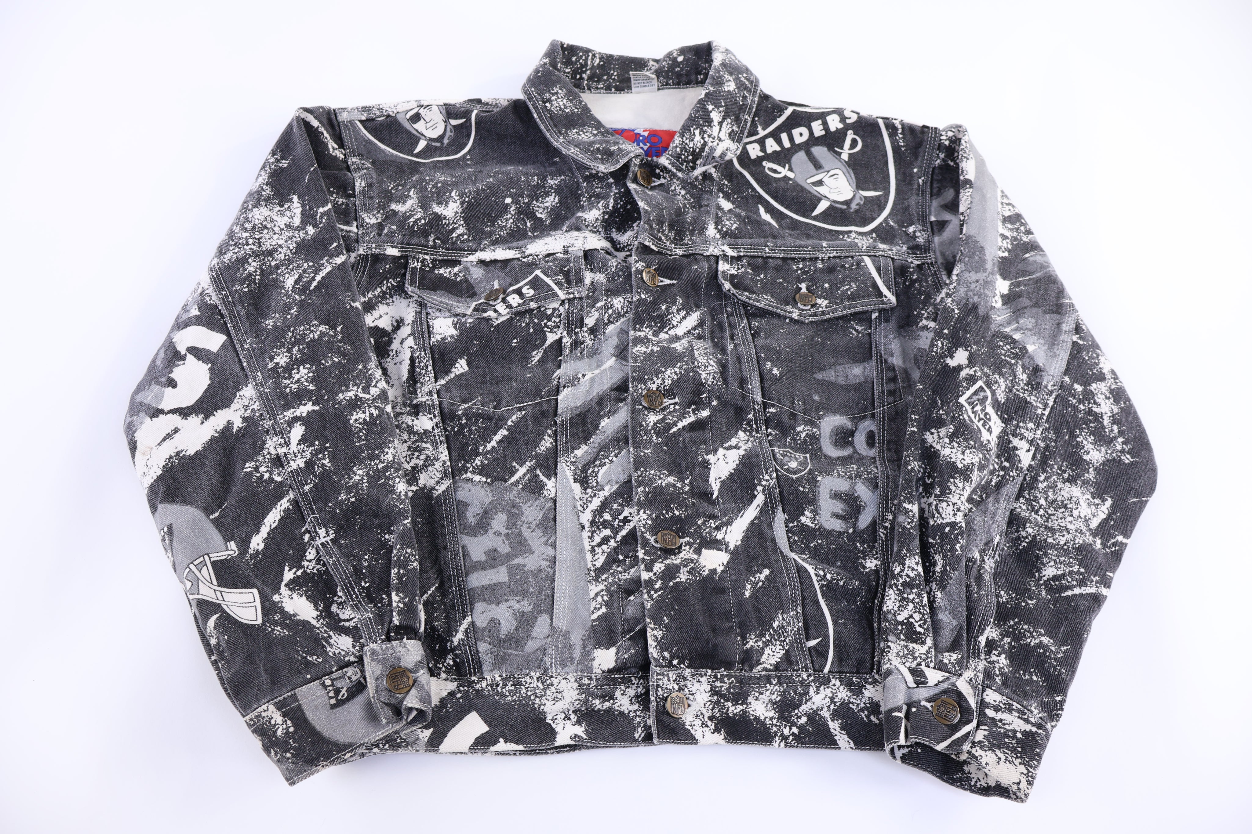 Vintage Oakland Raiders Football Jacket