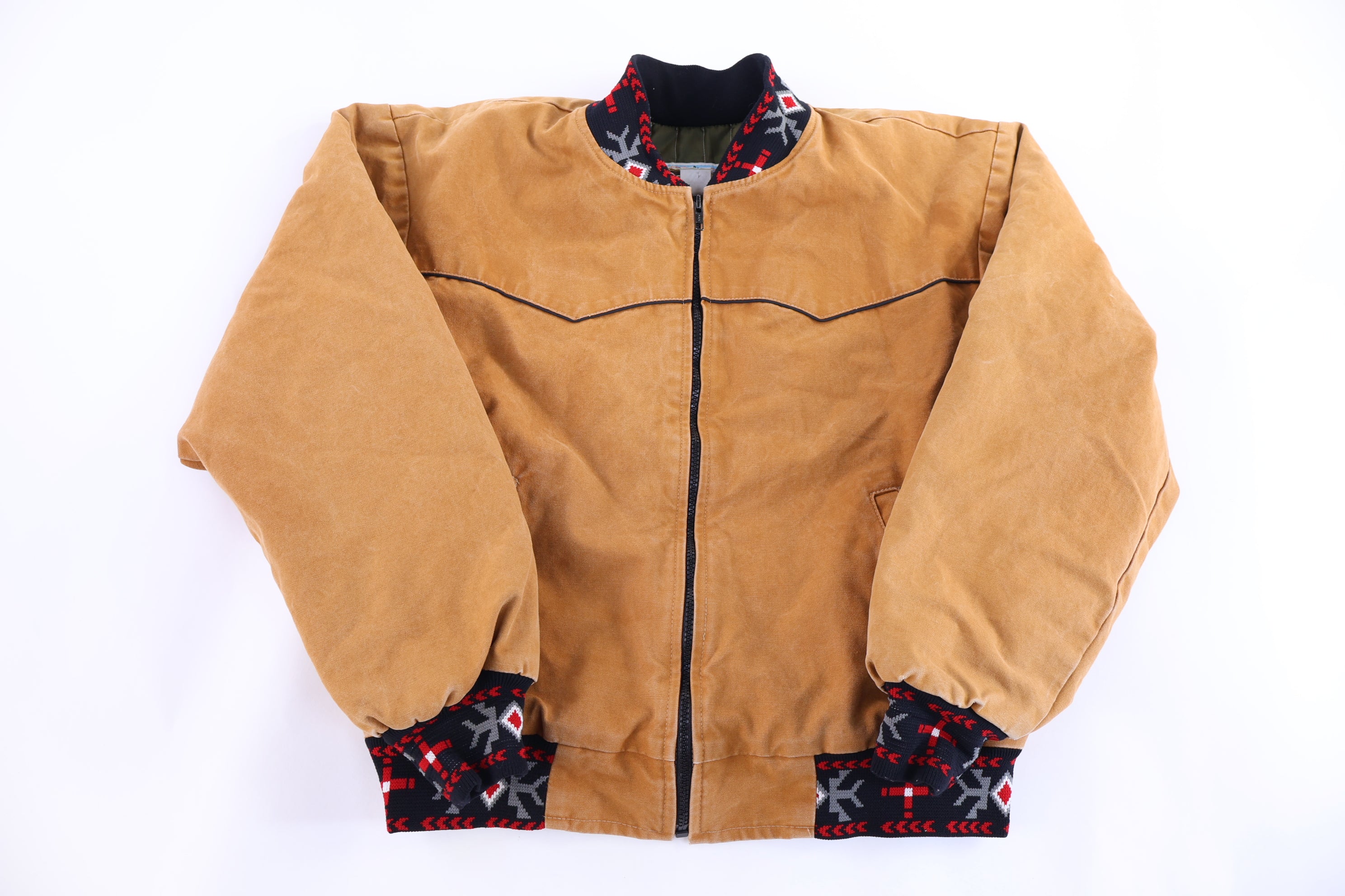 90's Saddlesmith Outfitters Full Zip Jacket