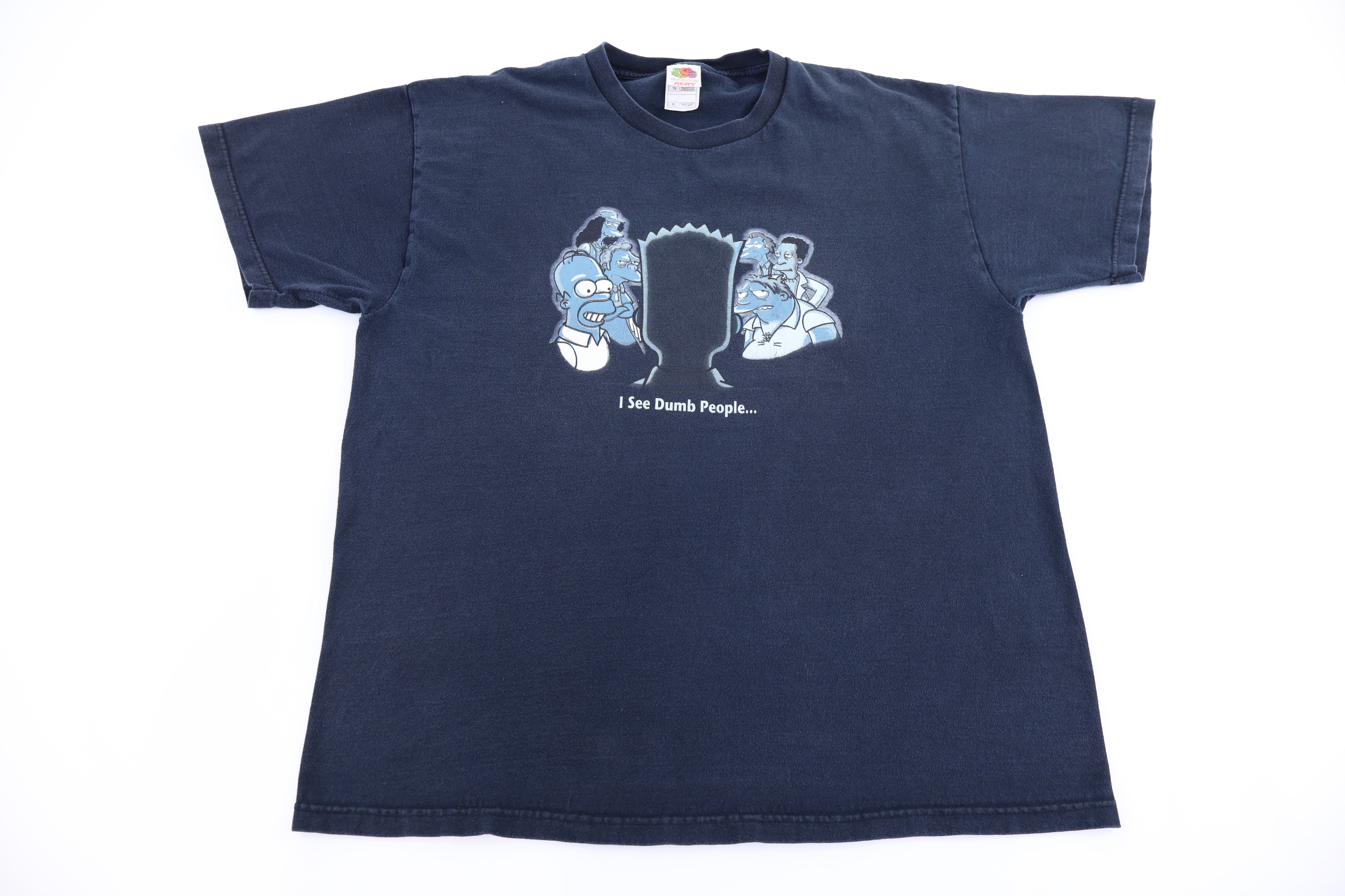 Vintage The Simpsons I See Dumb People T-shirt