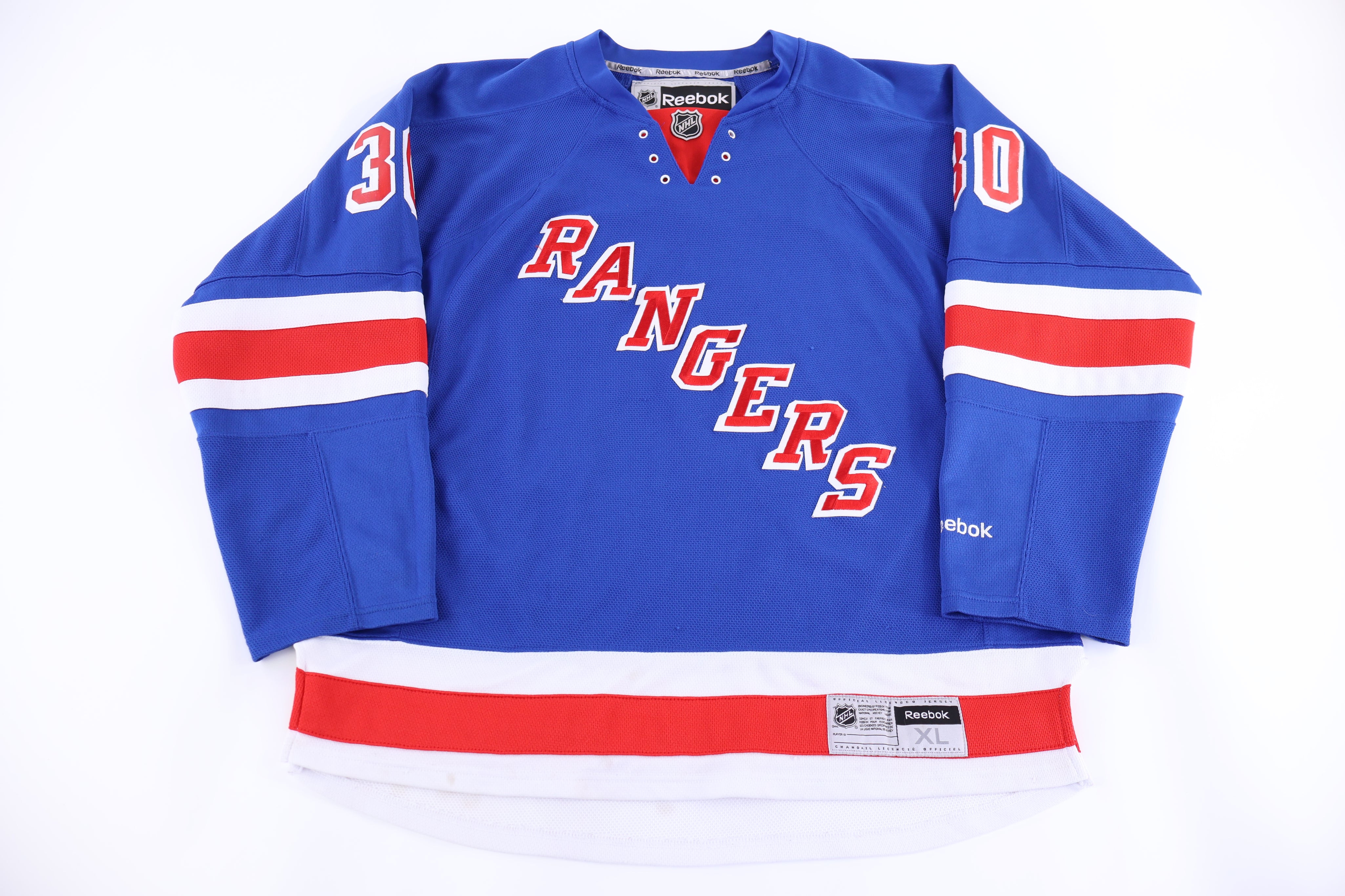 Reebok New York Rangers Henrik Lundqvist Hockey Jersey