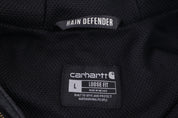 Carhartt Logo Patch Black Full Zip Jacket
