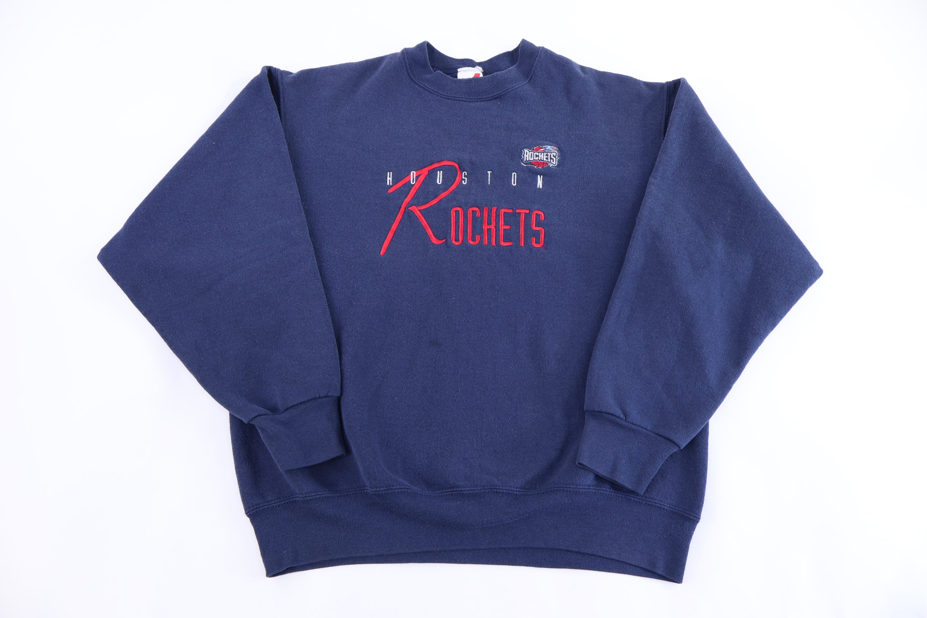 90's Houston Rockets Basketball Embroidered Sweatshirt