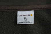 Carhartt Logo Patch Green Full Zip Jacket