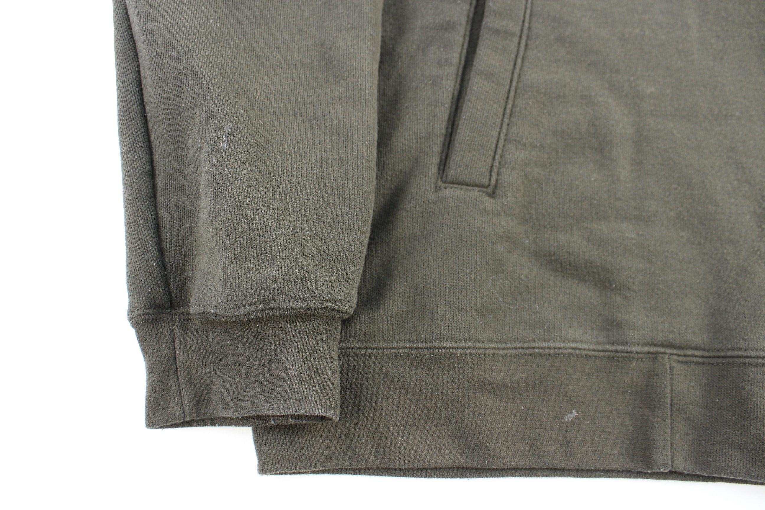 Carhartt Logo Patch Green Full Zip Jacket