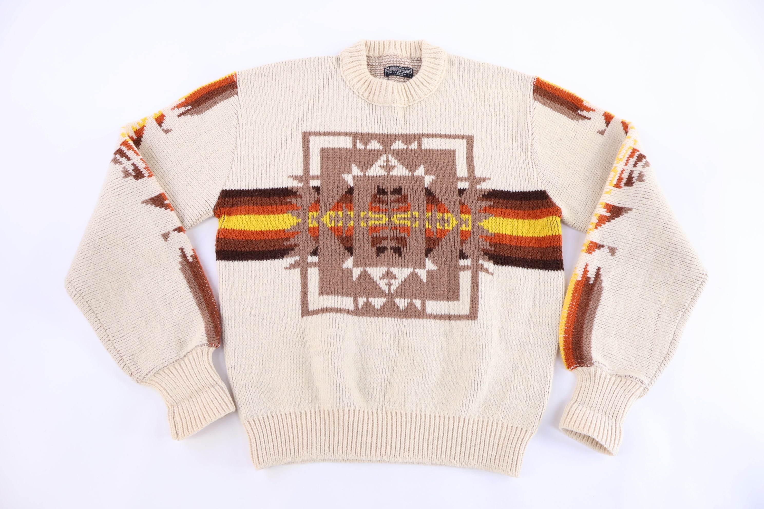 80's McGregor Southwestern Pattern Knit Sweater