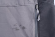 The North Face Embroidered Logo Grey & Black Full Zip Jacket
