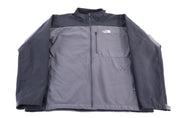 The North Face Embroidered Logo Grey & Black Full Zip Jacket
