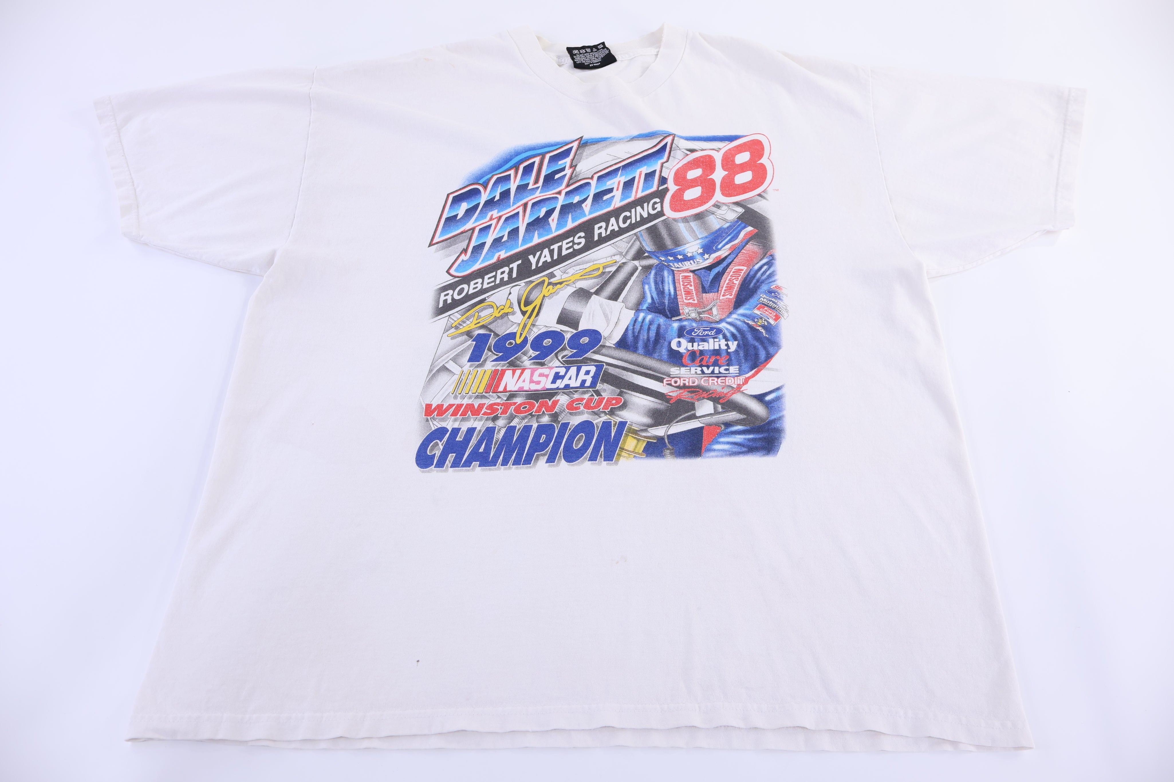 Vintage Nascar Dale Jarret Graphic T-shirt
