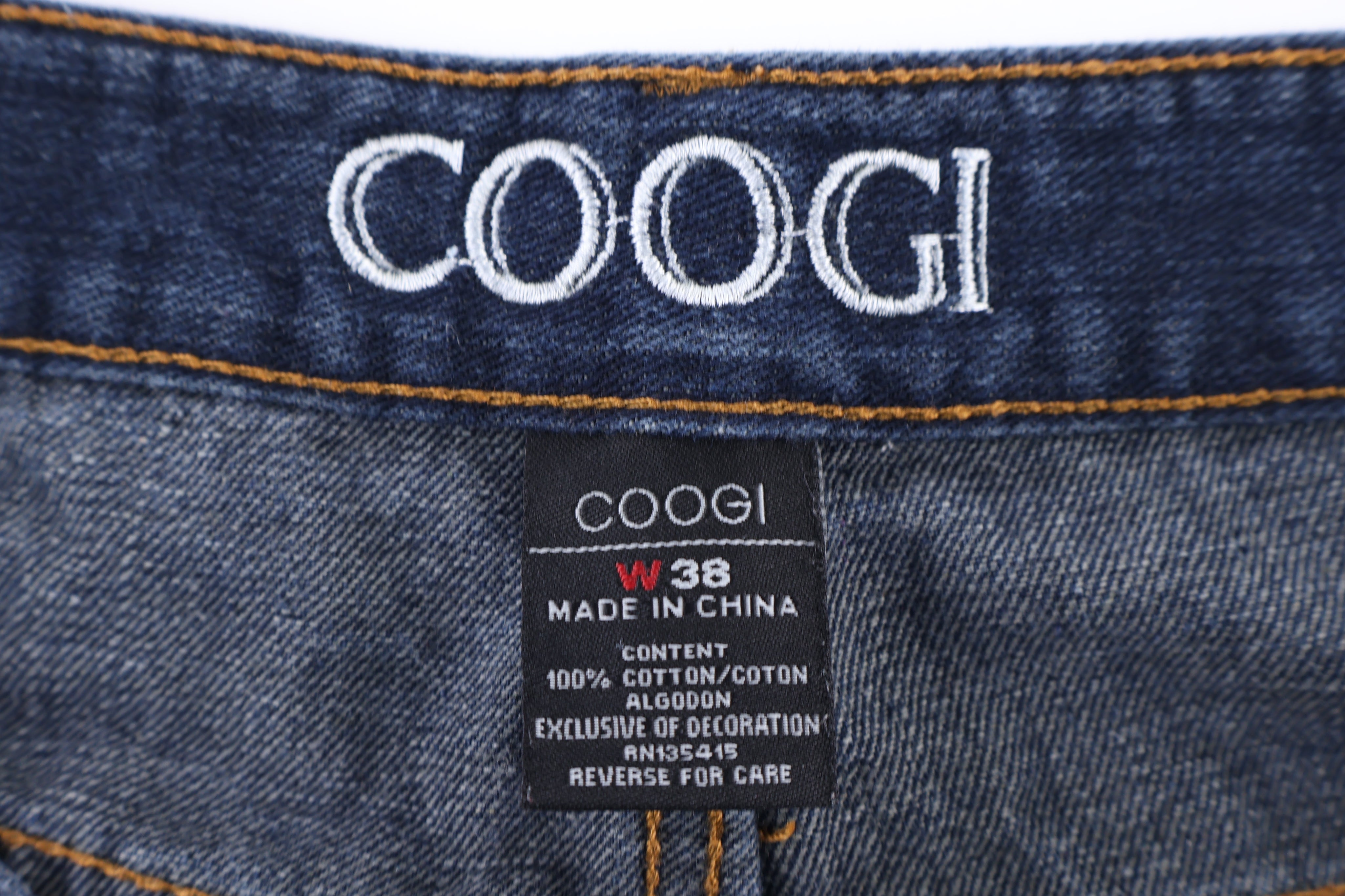 Coogi Dark Wash Denim Shorts