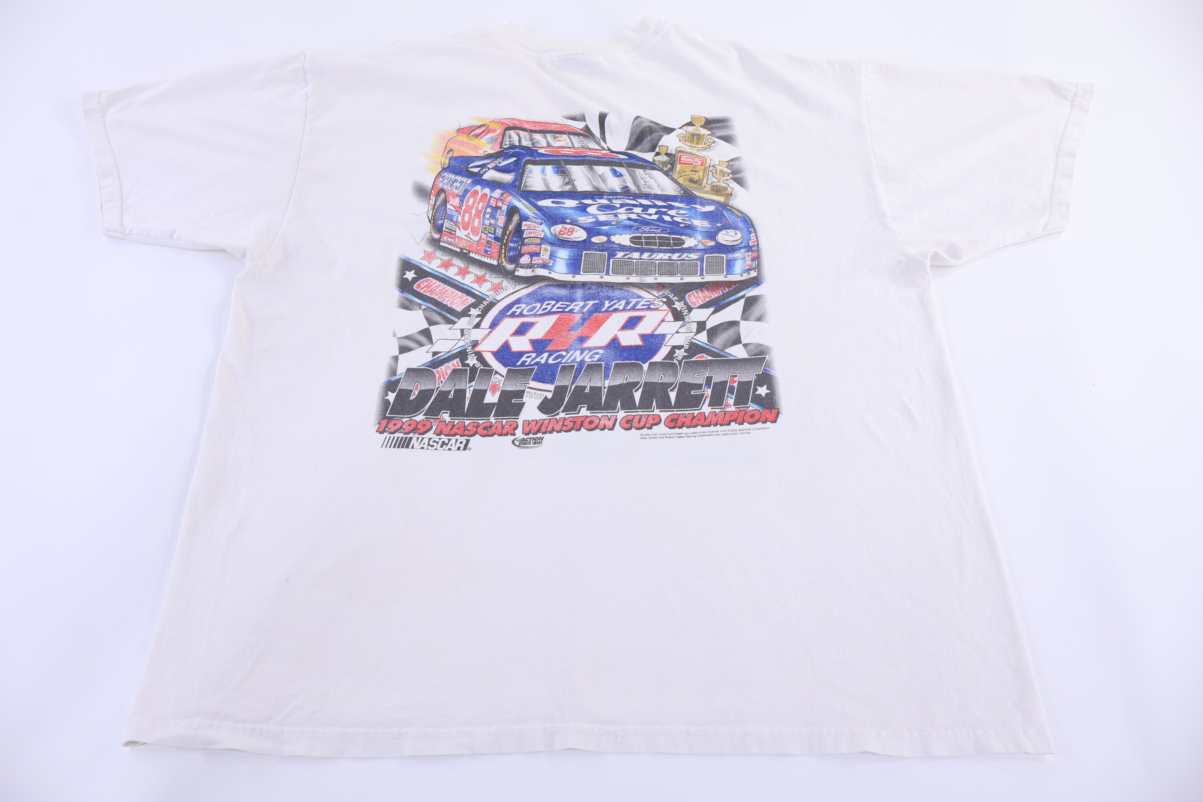 Vintage Nascar Dale Jarret Graphic T-shirt