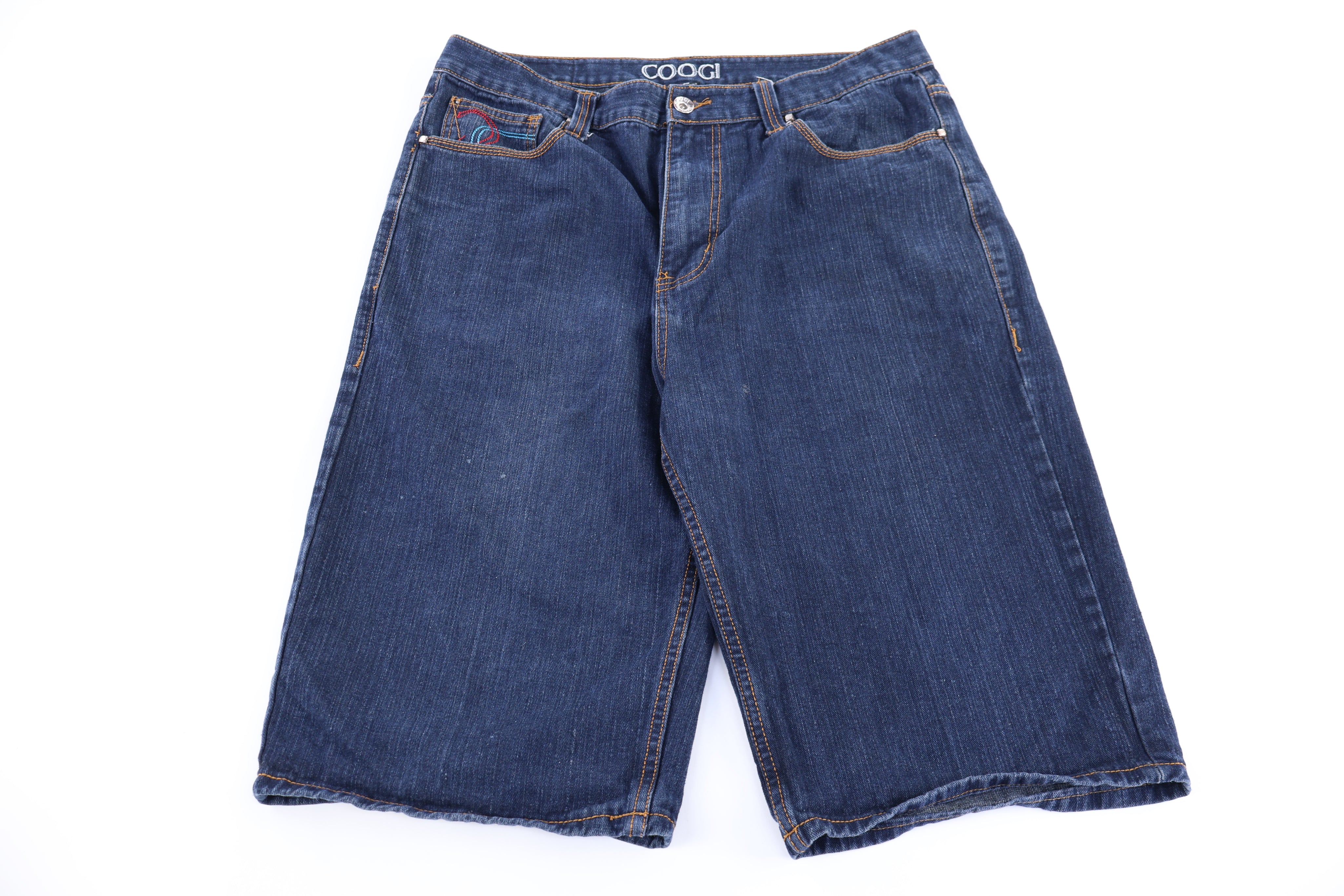 Coogi Dark Wash Denim Shorts