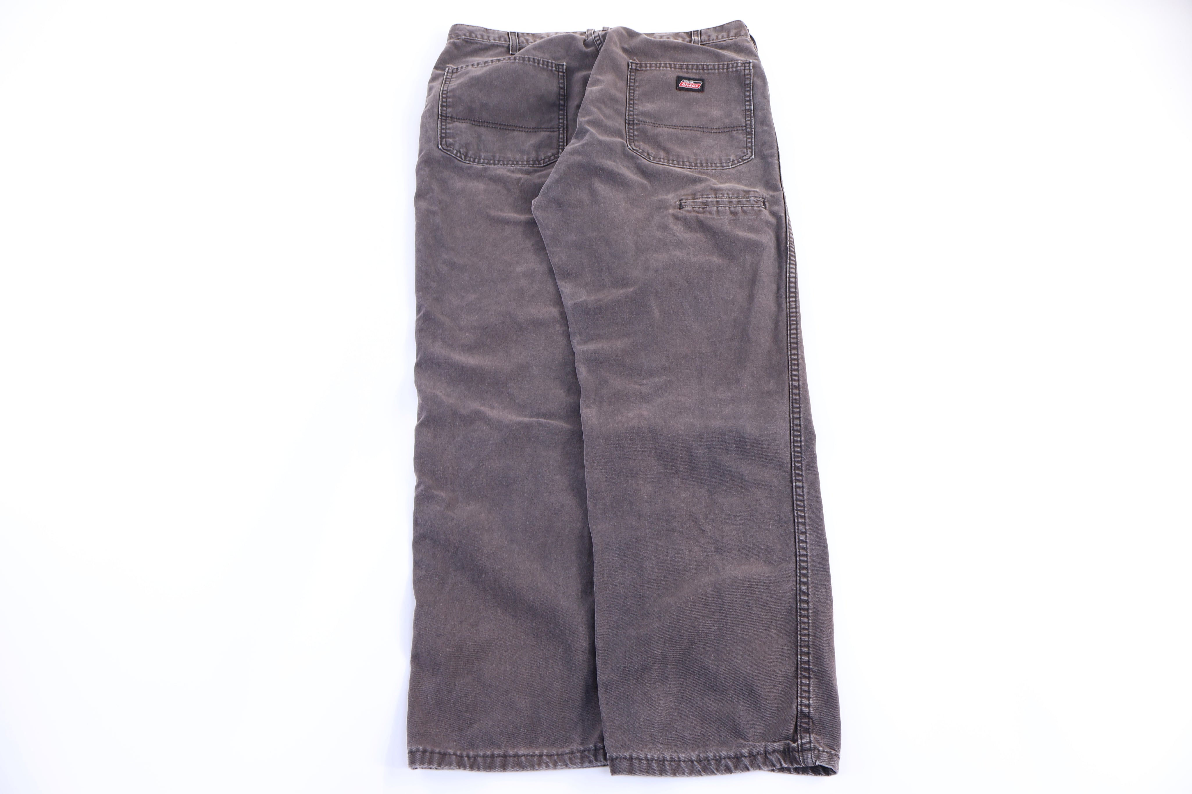 Dickies Logo Patch Grey Carpenter Pants