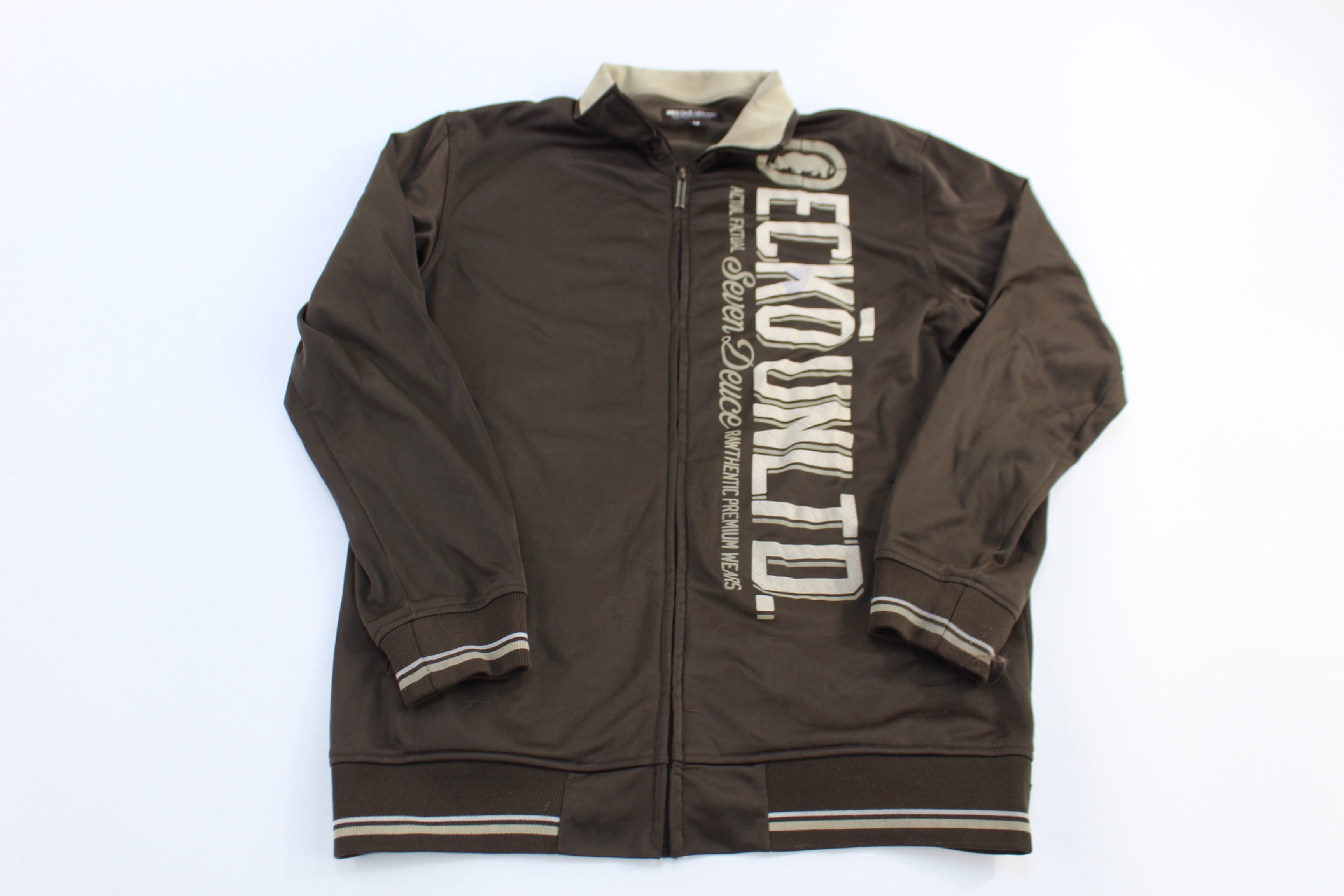 Ecko Unlimited Brown Full Zip Jacket