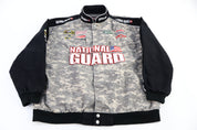 Nascar National Guard Camo Full Zip Racing Jacket