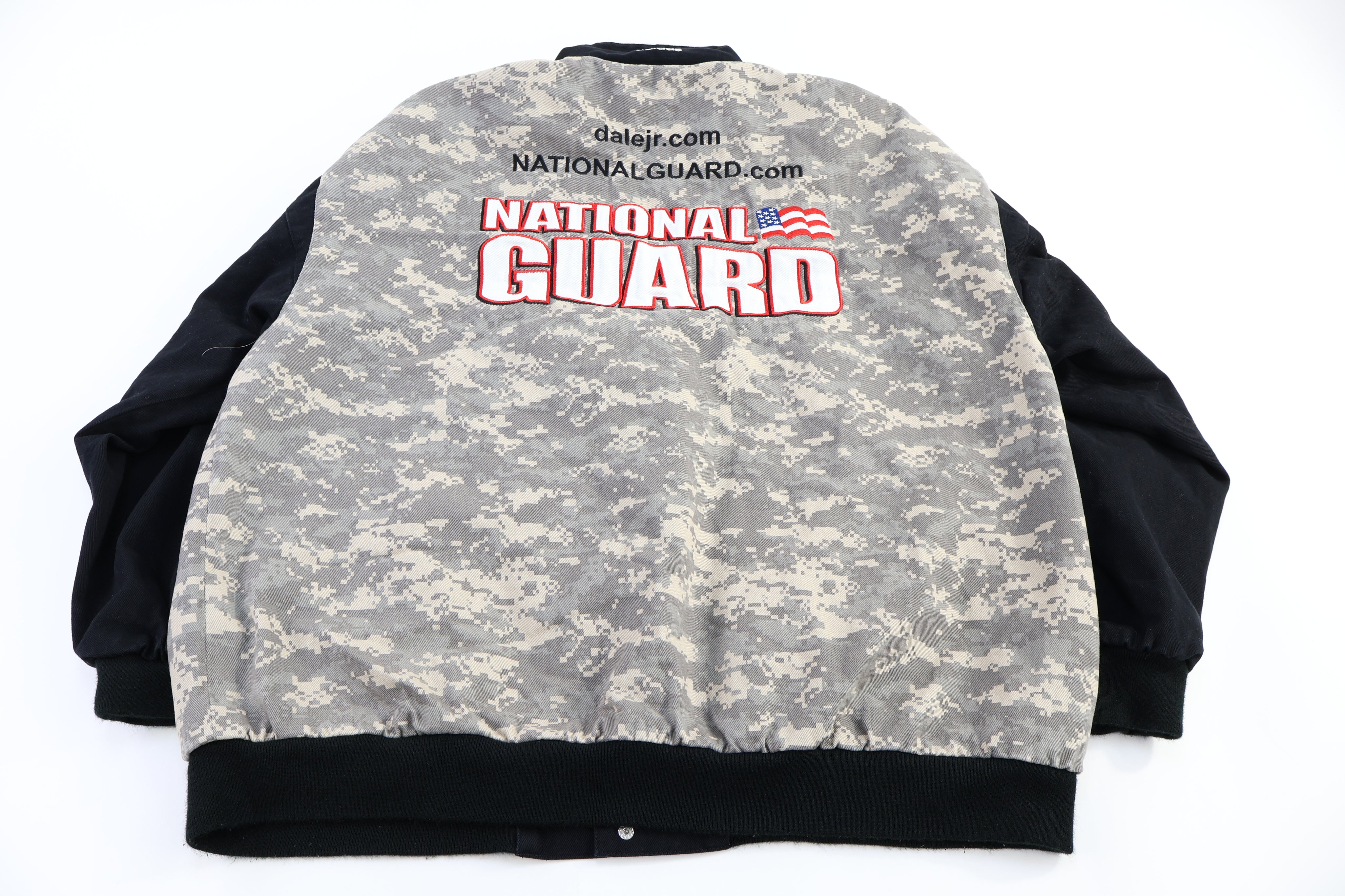 Nascar National Guard Camo Full Zip Racing Jacket