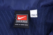 Vintage Nike Team Embroidered Logo Blue Full Zip Jacket
