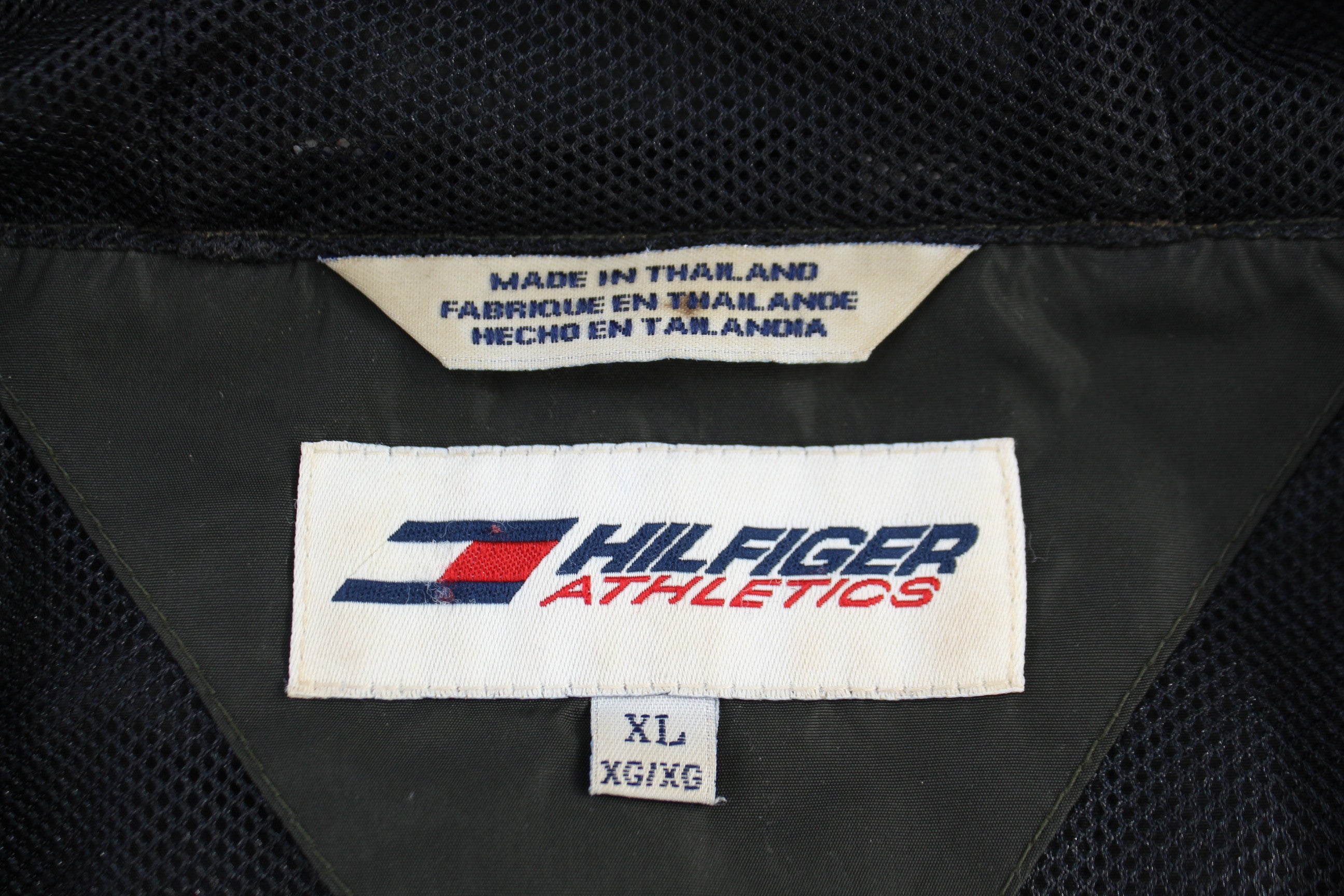 Vintage Tommy Hilfiger Athletics Green Full Zip Windbreaker
