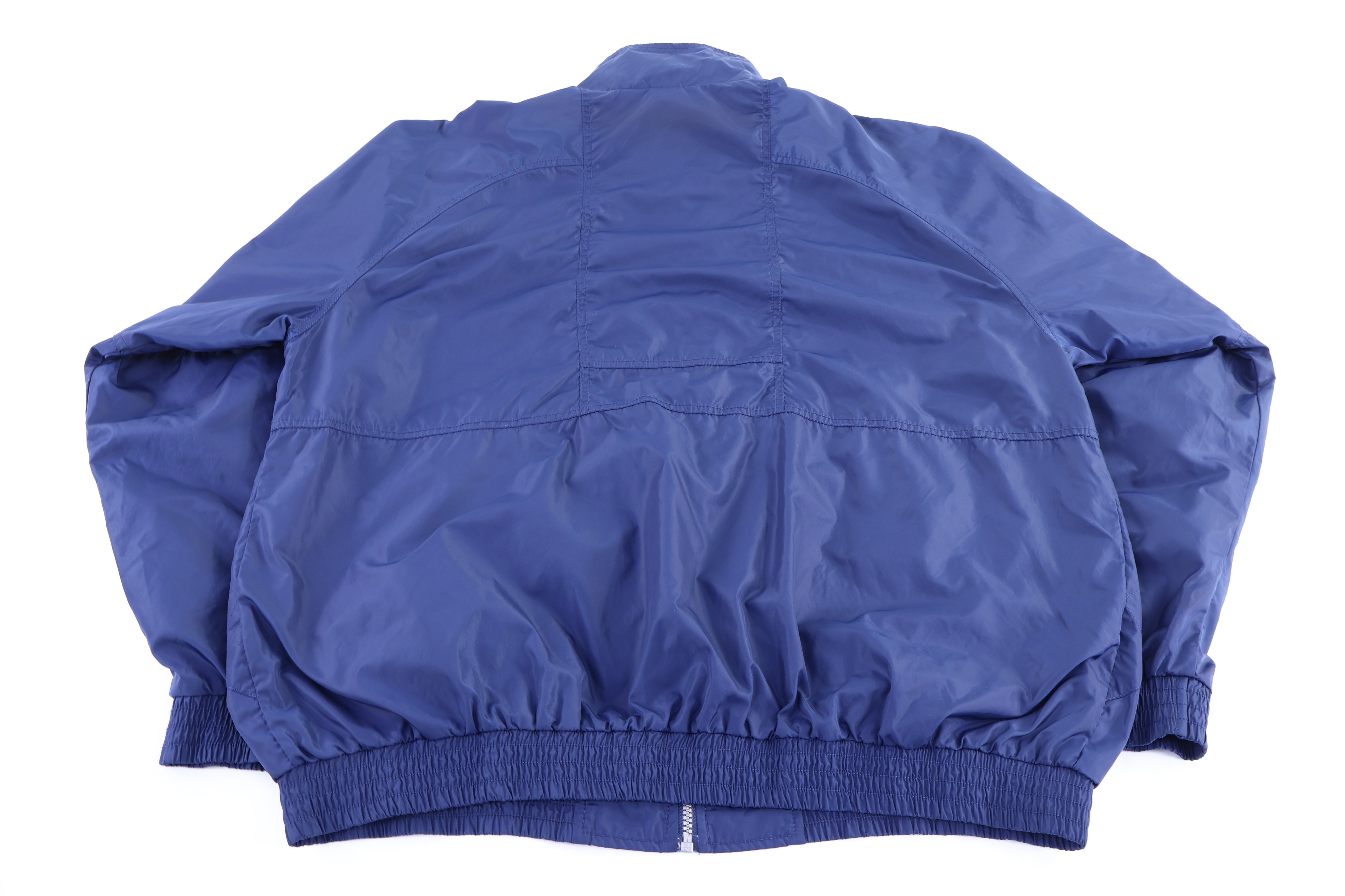 Vintage Nike Team Embroidered Logo Blue Full Zip Jacket